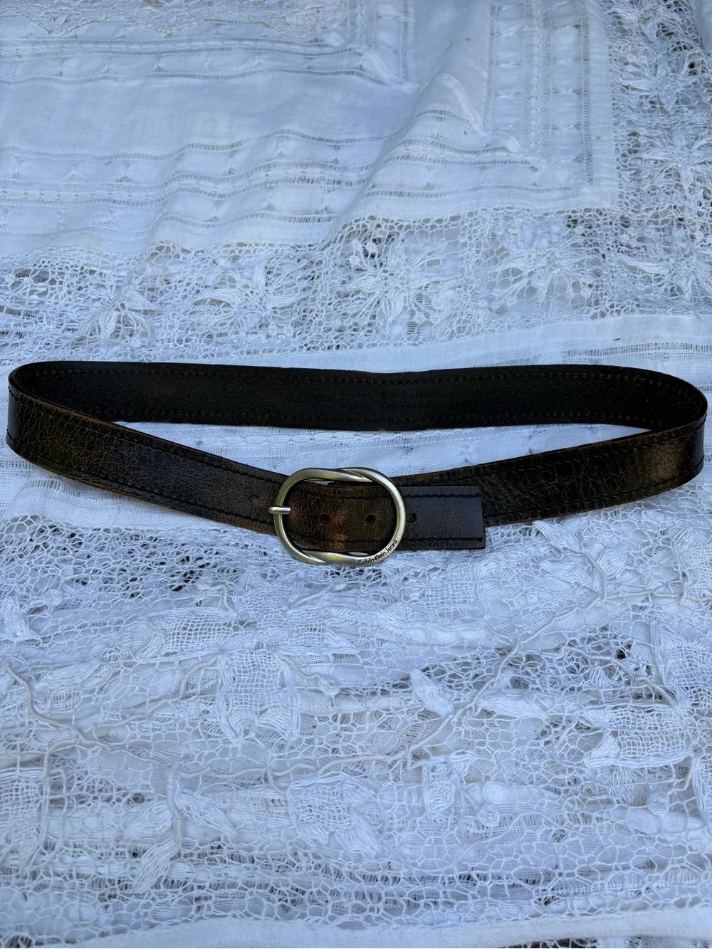 Vintage Calvin Klein Jeans Belt Medium